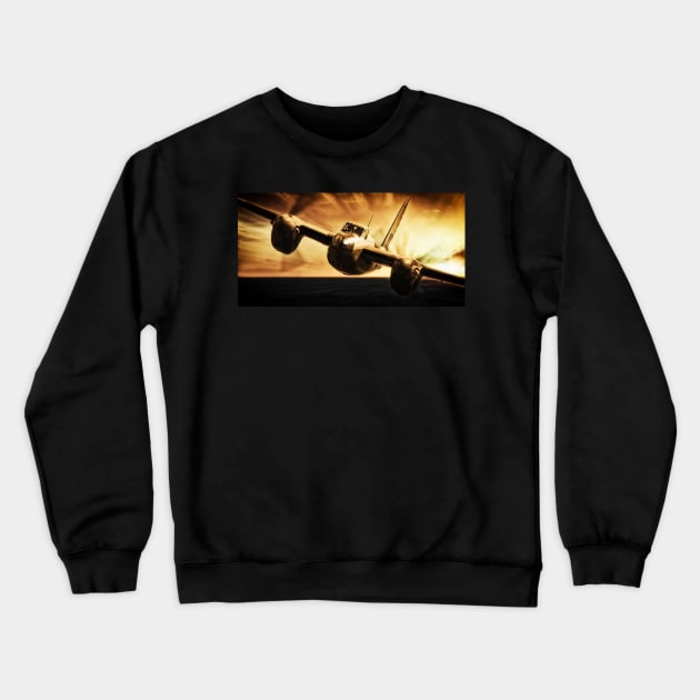 Mosquito Crewneck Sweatshirt by aviationart